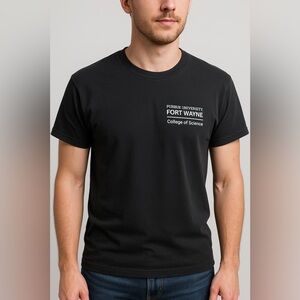 Purdue University Fort Wayne Men's Black T-Shirt